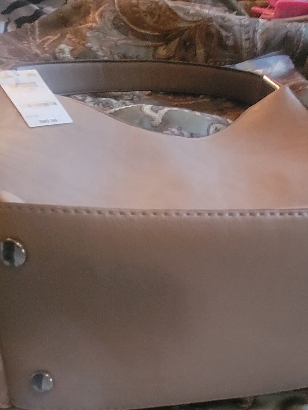 Classic Taupe Women’s Shoulder Bag